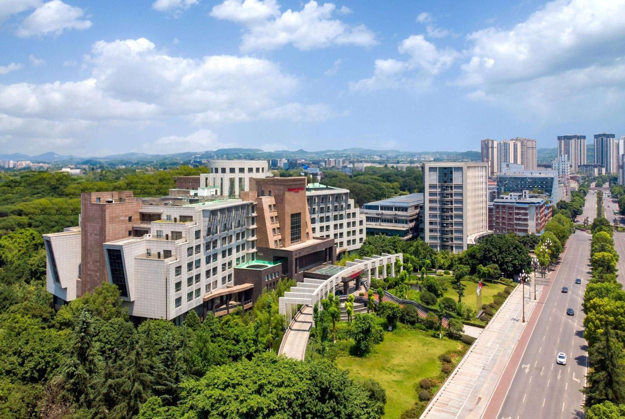 Hotel Ramada Plaza By Wyndham Chongqing West Esterno foto